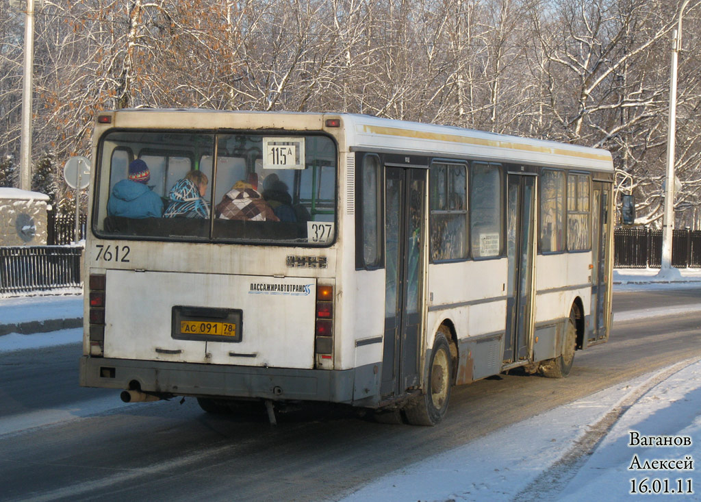 Санкт-Петербург, ЛиАЗ-5256.25 № 7612