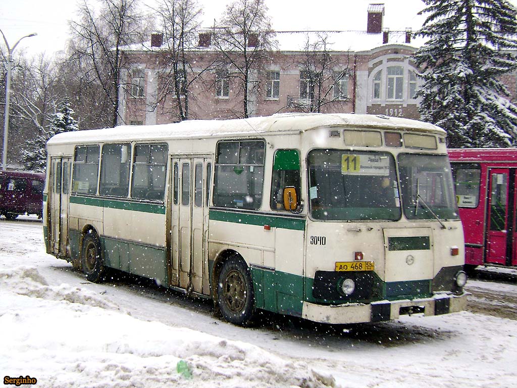 Пензенская область, ЛиАЗ-677М № 3040