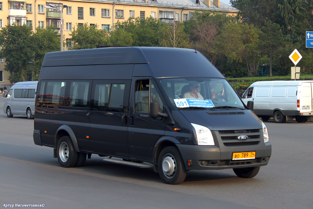 Челябинская область, Нижегородец-222700  (Ford Transit) № ВО 789 74