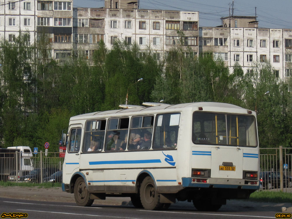 Нижегородская область, ПАЗ-32054 № АЕ 555 52