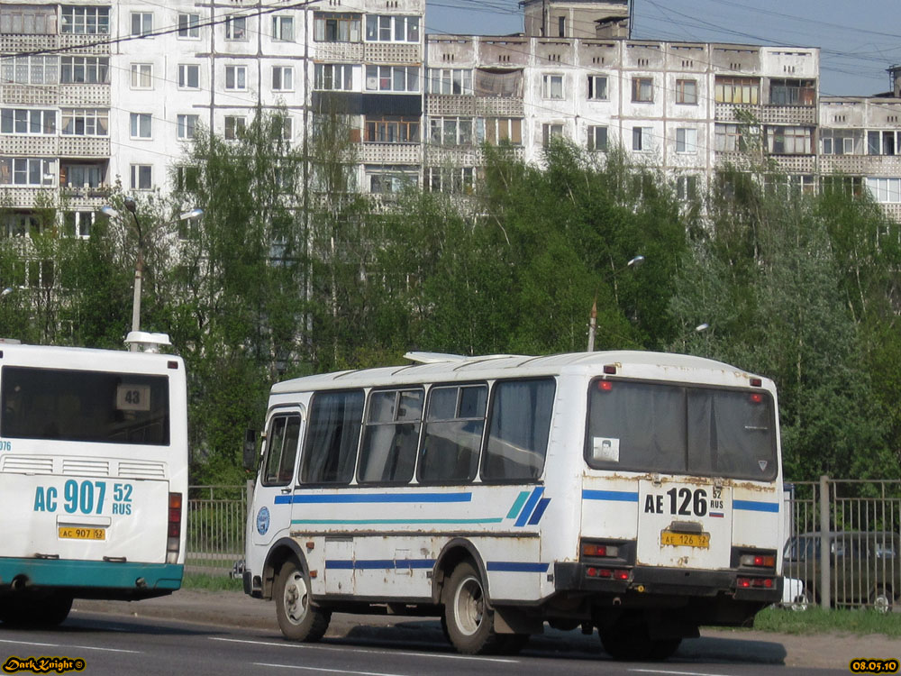 Нижегородская область, ПАЗ-32053 № АЕ 126 52