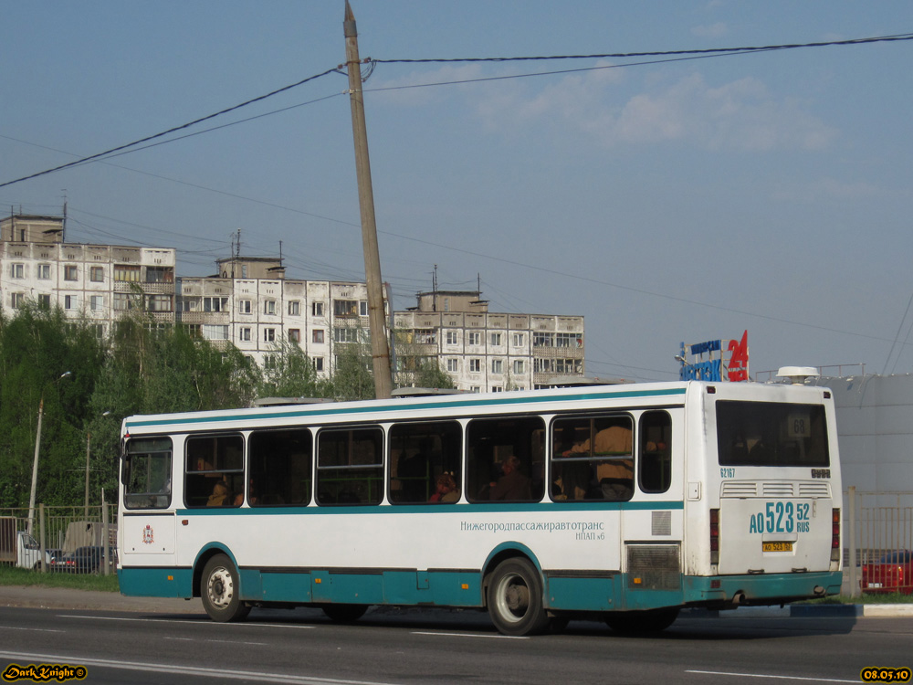 Нижегородская область, ЛиАЗ-5256.26 № 62167