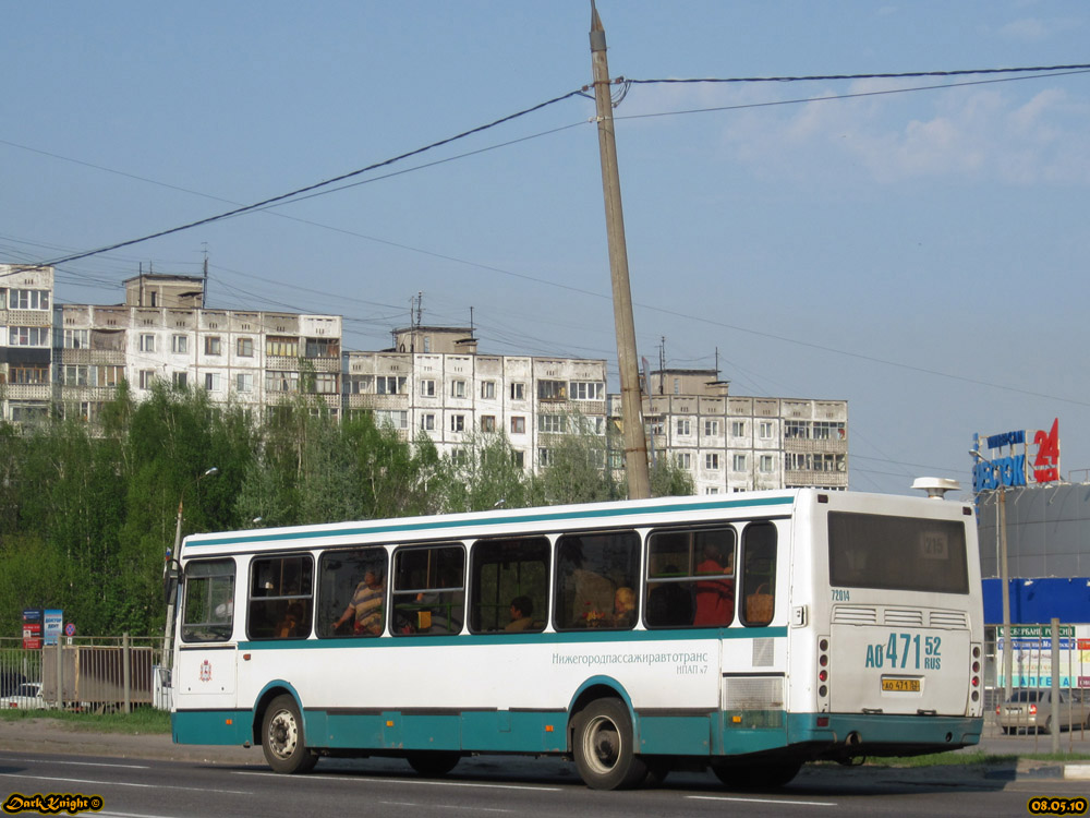 Нижегородская область, ЛиАЗ-5256.25 № 72014