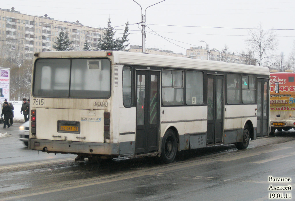 Санкт-Петербург, ЛиАЗ-5256.25 № 7615