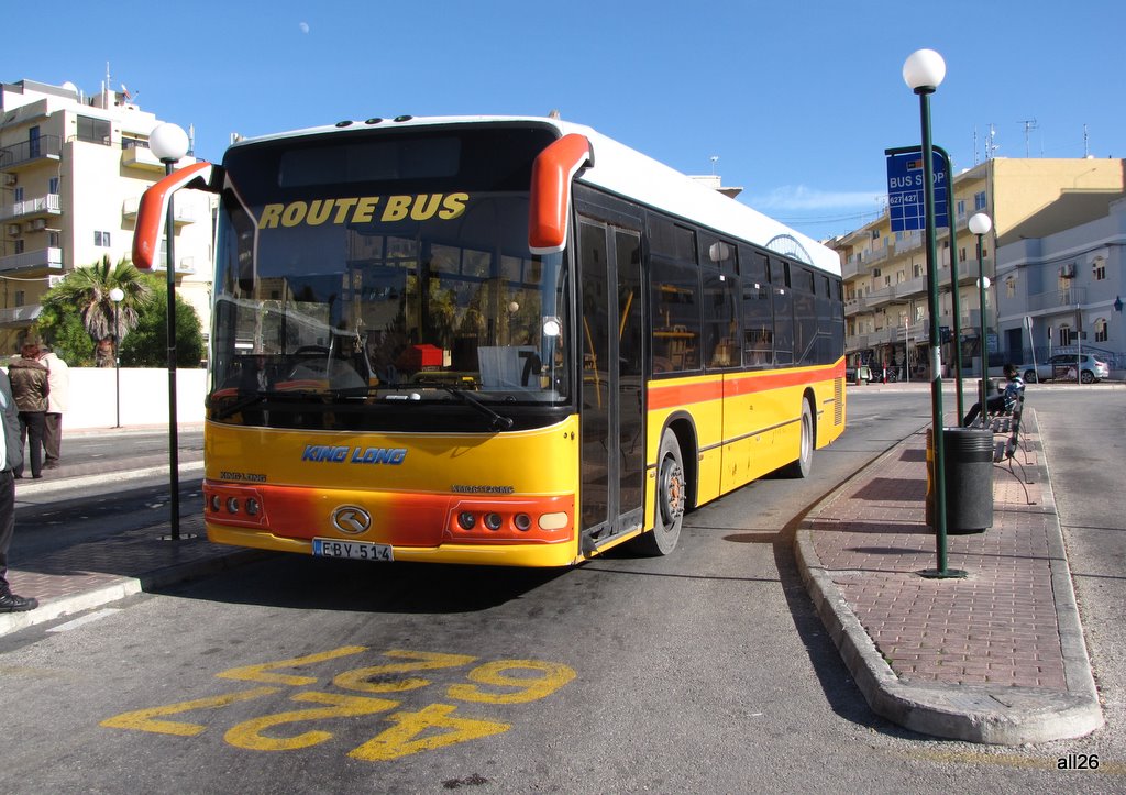 Мальта, King Long XMQ6113 № EBY 514