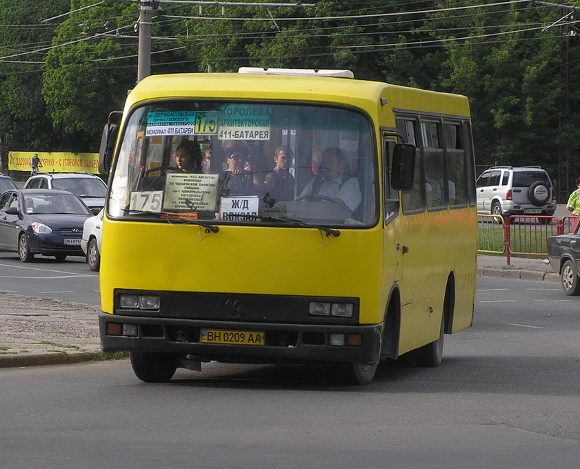 Одесская область, Богдан А091 № BH 0209 AA