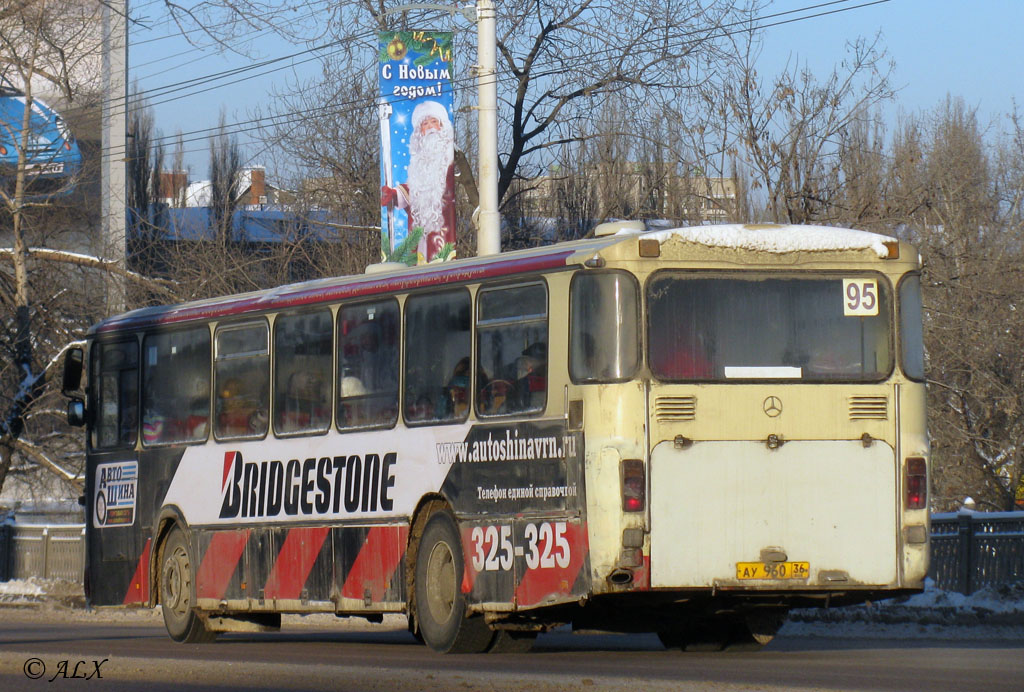 Воронежская область, Mercedes-Benz O307 № АУ 960 36