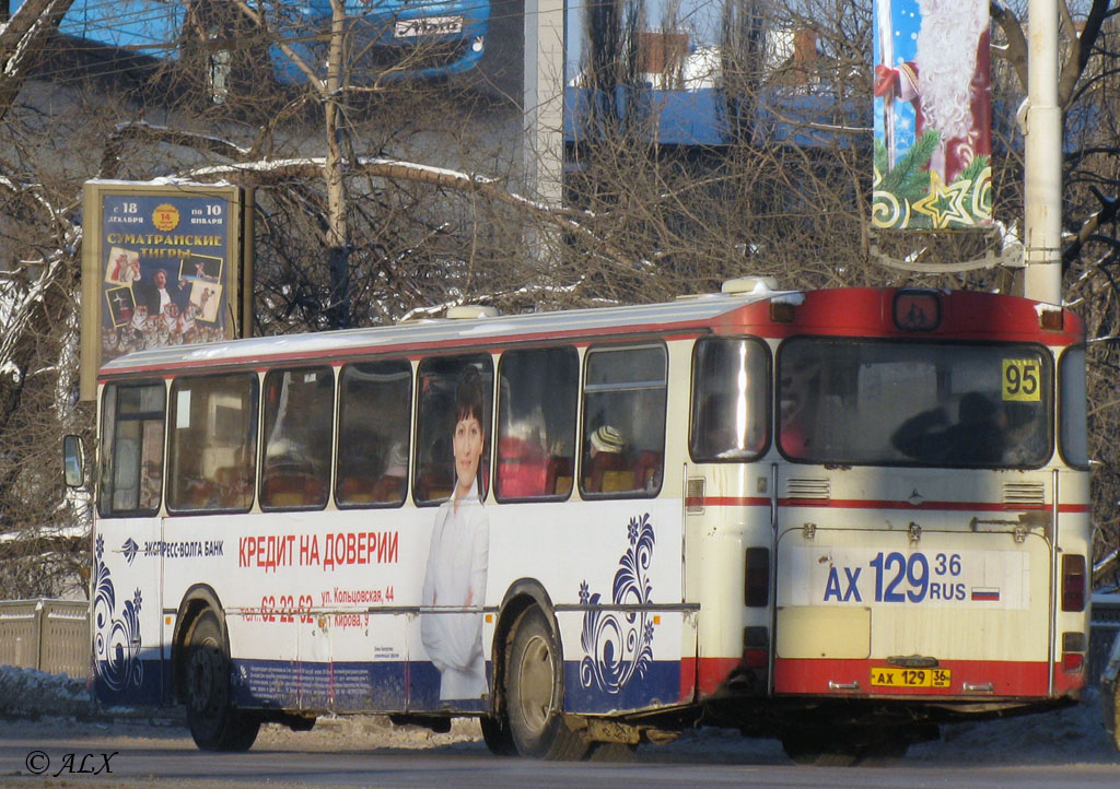 Воронежская область, Mercedes-Benz O307 № АХ 129 36