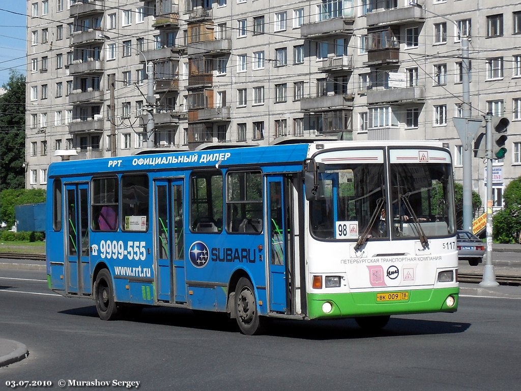 Санкт-Петербург, ЛиАЗ-5256.25 № n117