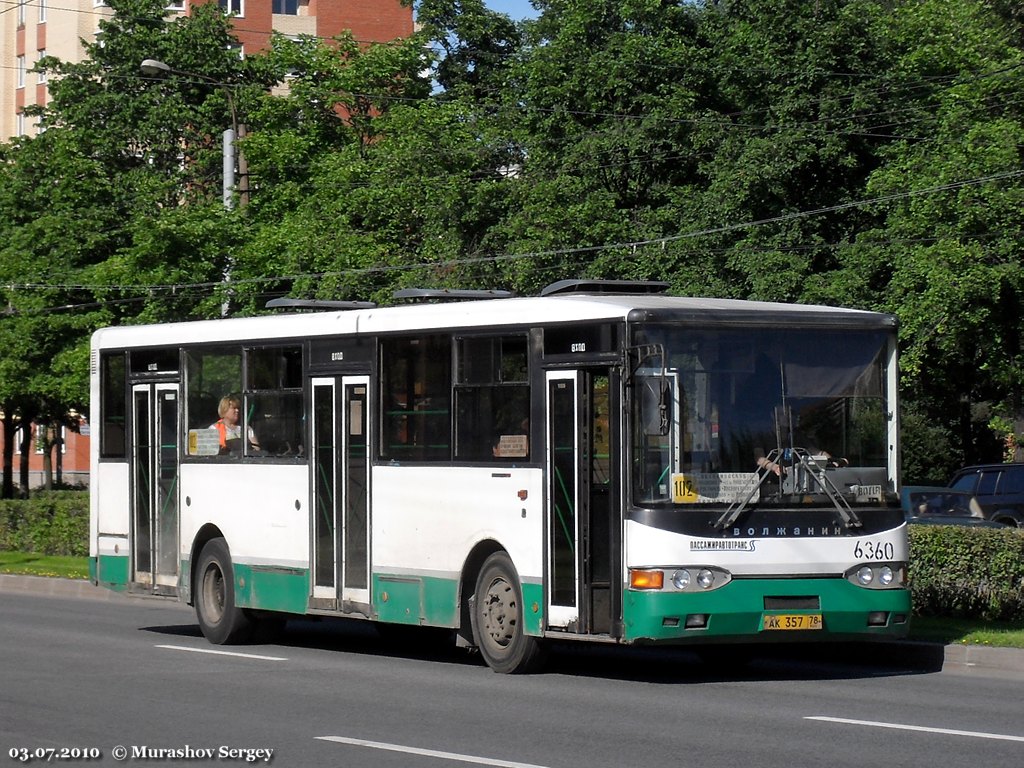 Санкт-Петербург, Волжанин-5270-10-05 № 6360