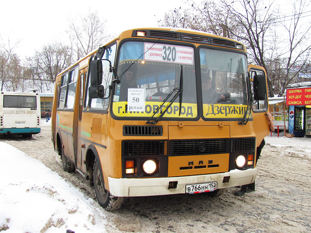 Нижегородская область, ПАЗ-32054 № В 766 НН 152