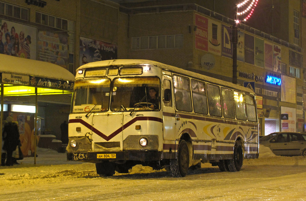 Нижегородская область, ЛиАЗ-677М № АМ 804 52