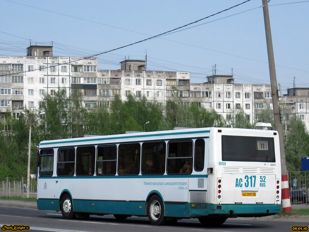 Нижегородская область, ЛиАЗ-5293.00 № 60159