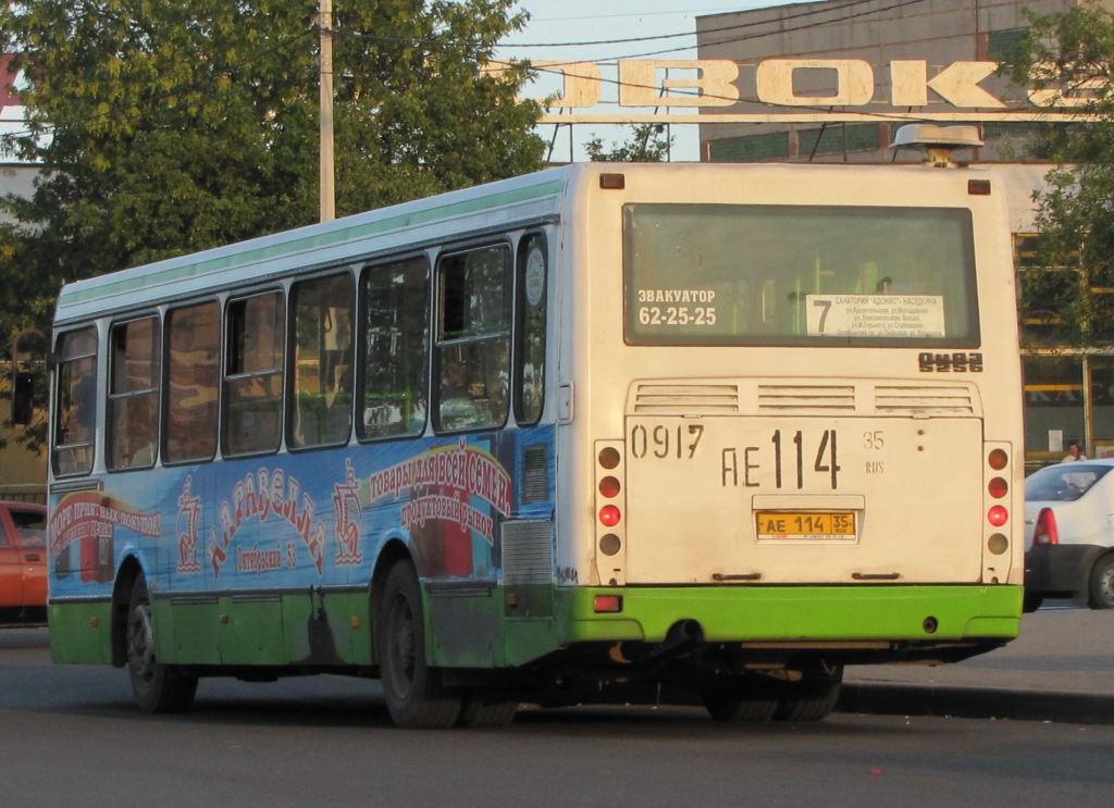 Вологодская область, ЛиАЗ-5256.25 № 0917