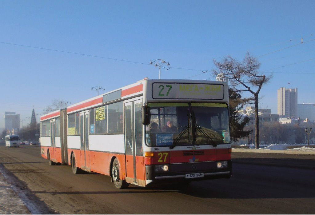 Свердловская область, Mercedes-Benz O405G № Р 120 ТР 96