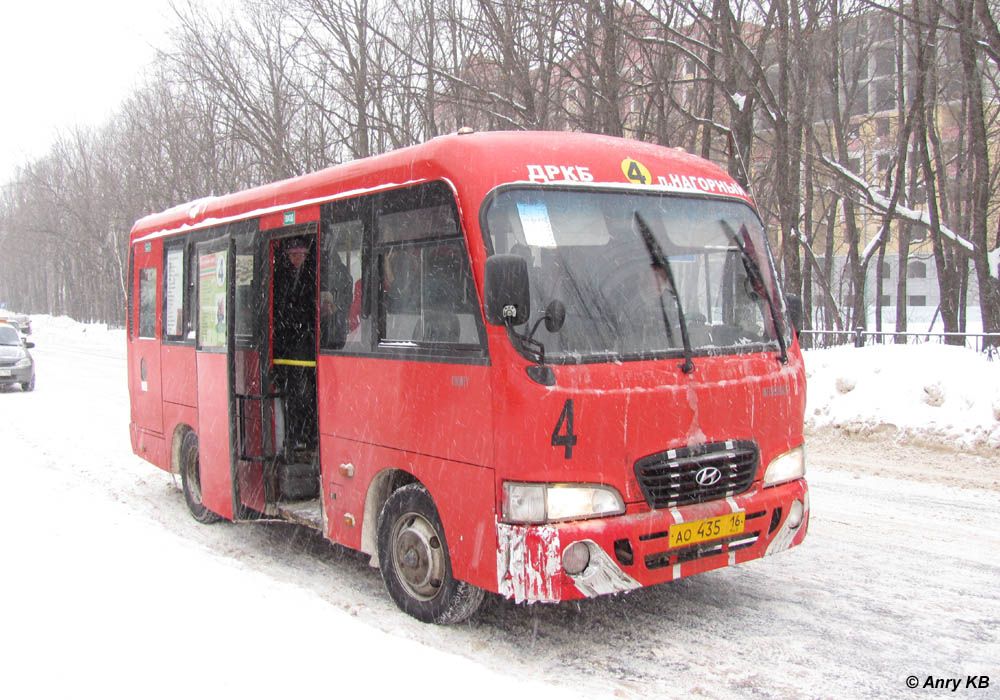 Татарстан, Hyundai County SWB C06 (РЗГА) № АО 435 16