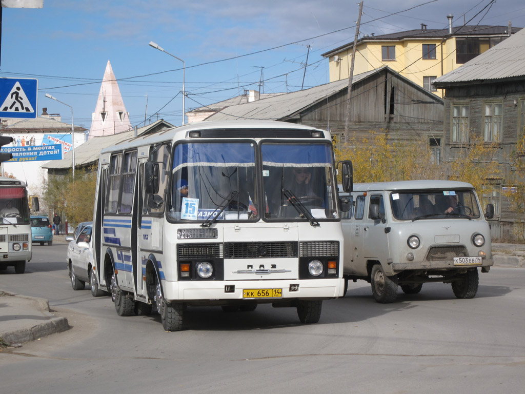 Саха (Якутия), ПАЗ-32054 № КК 656 14