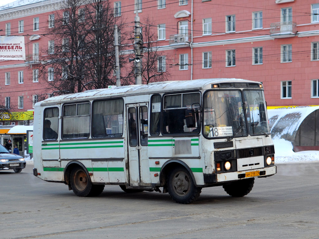 Тульская область, ПАЗ-3205-110 № АМ 218 71