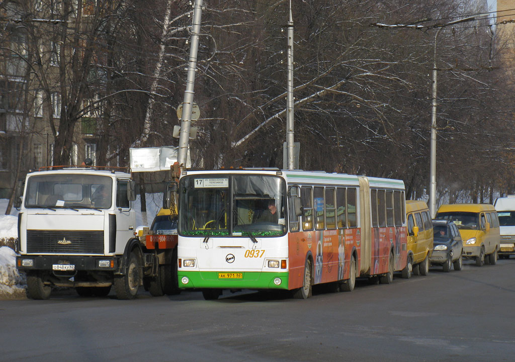 Рязанская область, ЛиАЗ-6212.00 № 0937