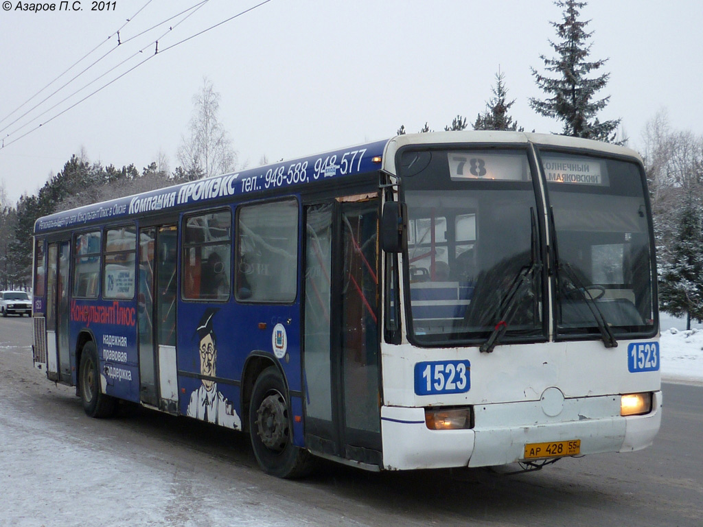 Омская область, Mercedes-Benz O345 № 1523