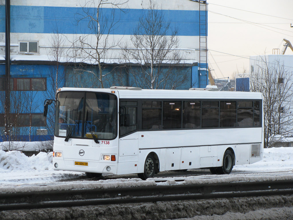 Санкт-Петербург, ЛиАЗ-5256.23-01 (ГолАЗ) № 7138