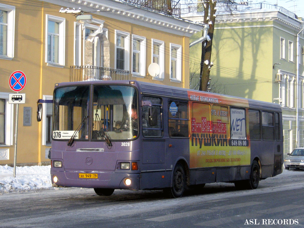 Санкт-Петербург, ЛиАЗ-5256.25 № 3028