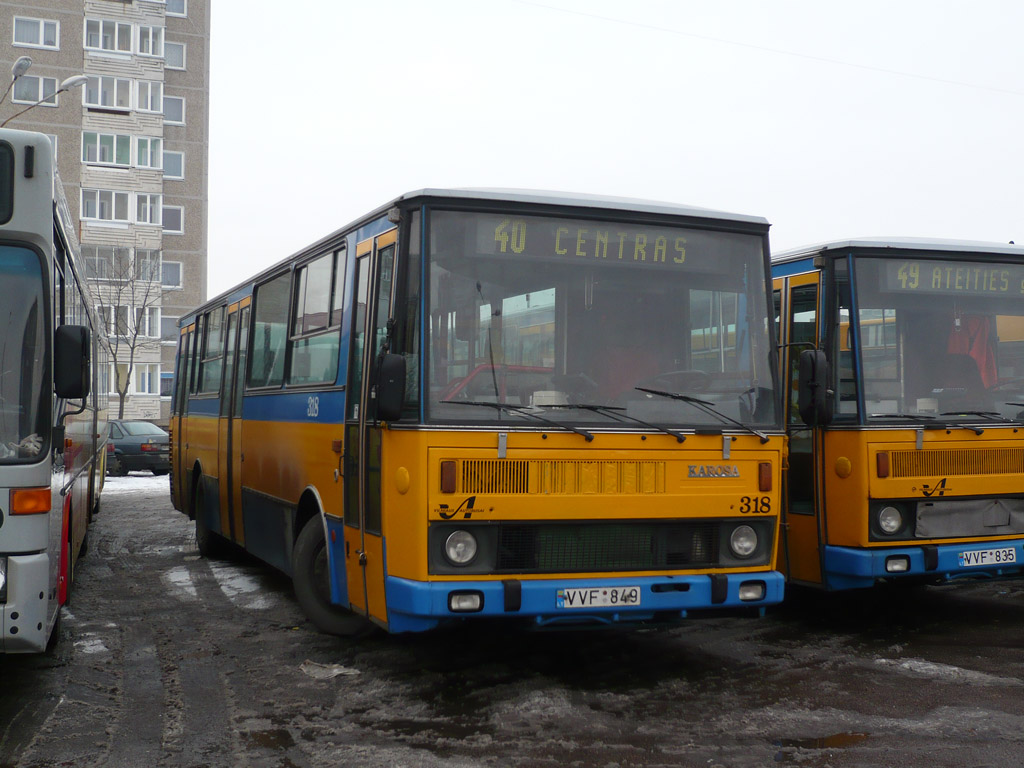 Литва, Karosa B832.1662 № 318