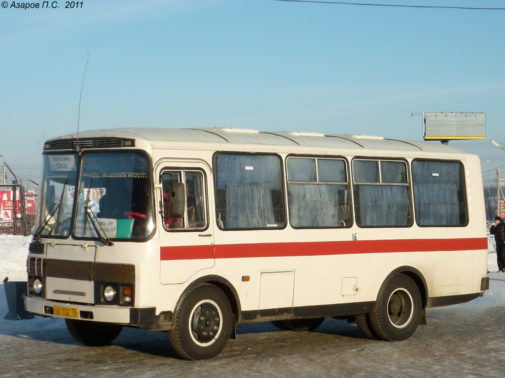 Omsk region, PAZ-32053 Nr. 16