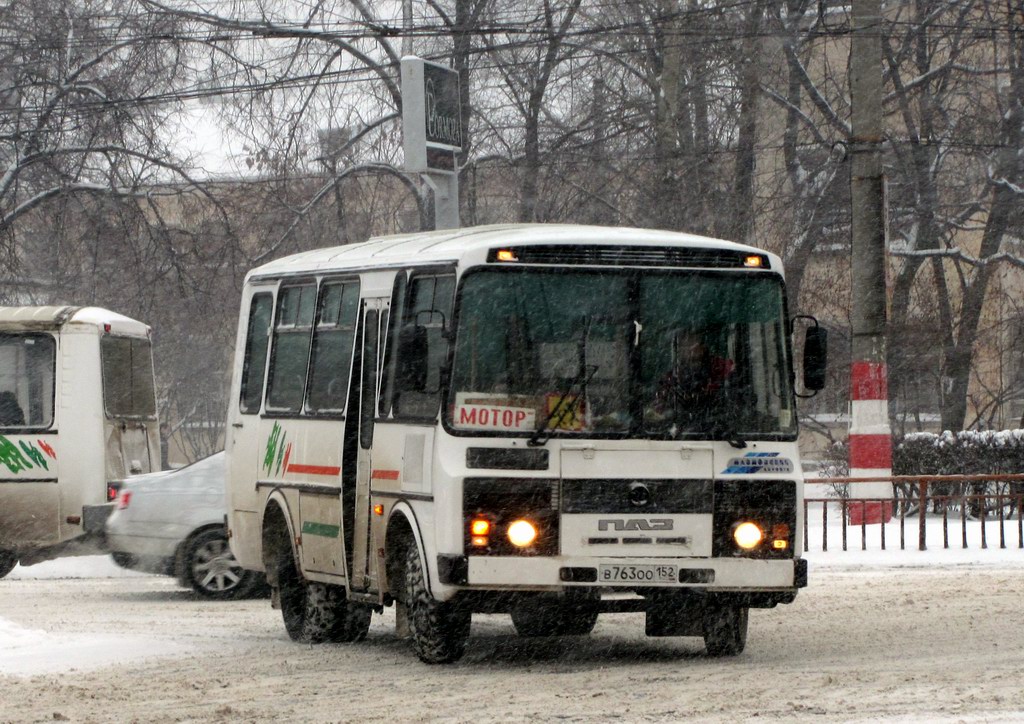 Нижегородская область, ПАЗ-3205-110 № В 763 ОО 152