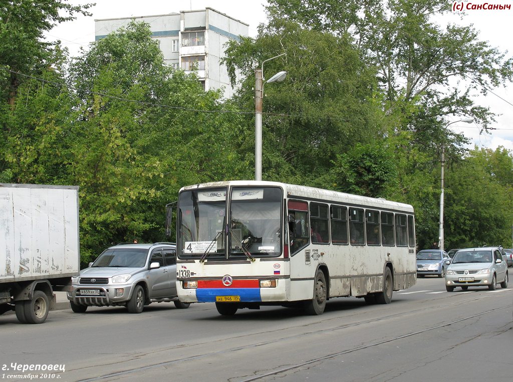 Вологодская область, Mercedes-Benz O345 № 1338