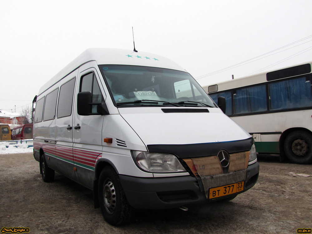 Владимирская область, Mercedes-Benz Sprinter W903 316CDI № ВТ 377 33