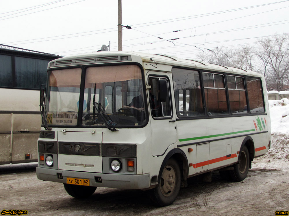 Нижегородская область, ПАЗ-32054 № АУ 301 52