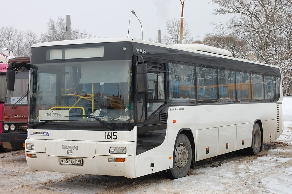 Санкт-Петербург, MAN A72 Lion's Classic SÜ283 № 1615