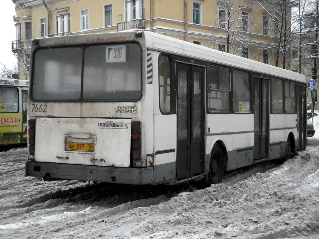 Санкт-Петербург, ЛиАЗ-5256.00 № 7662