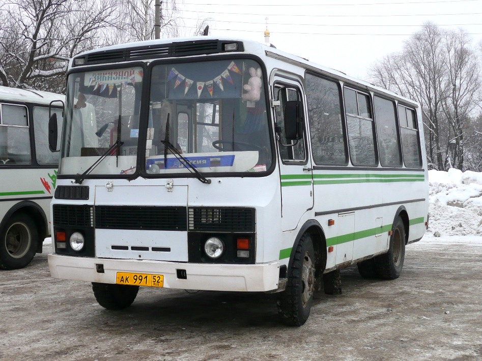 Нижегородская область, ПАЗ-32053 № АК 991 52