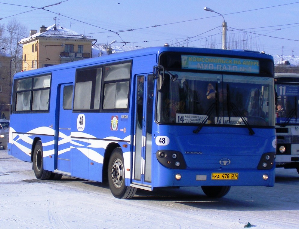 Хабаровский край, Daewoo BS106 Royal City (Ulsan) № 48