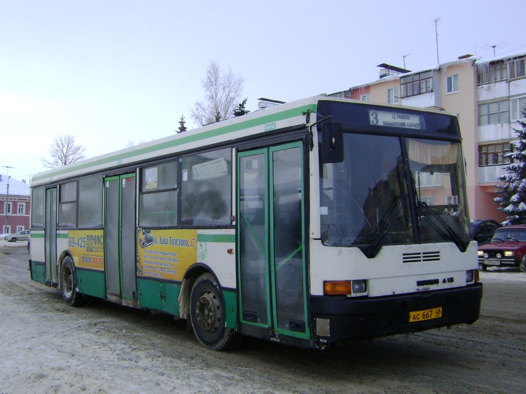 Липецкая область, Ikarus 415.33 № 627