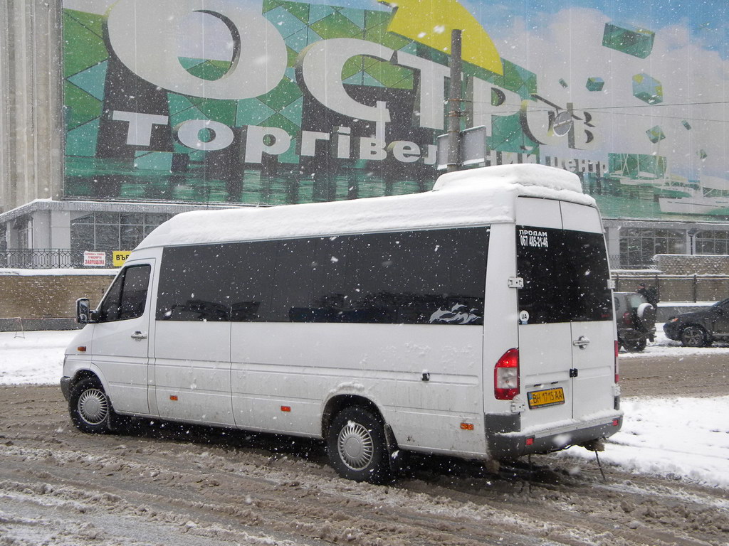 Одесская область, Mercedes-Benz Sprinter W903 313CDI № BH 1715 AA