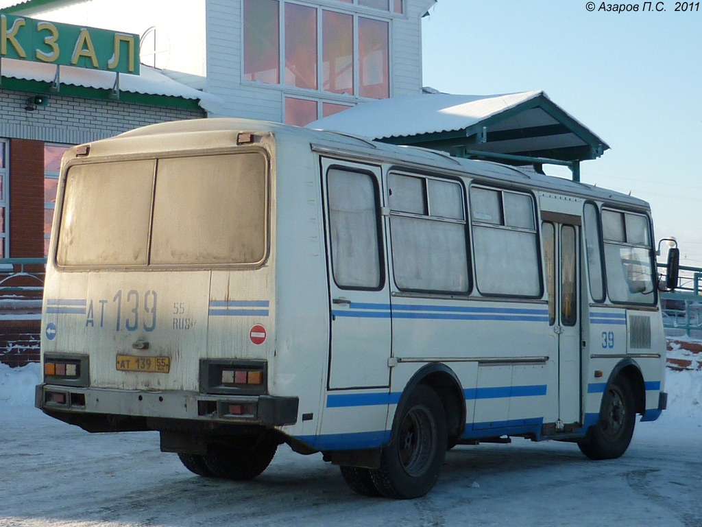 Омская область, ПАЗ-3205-110 № 39