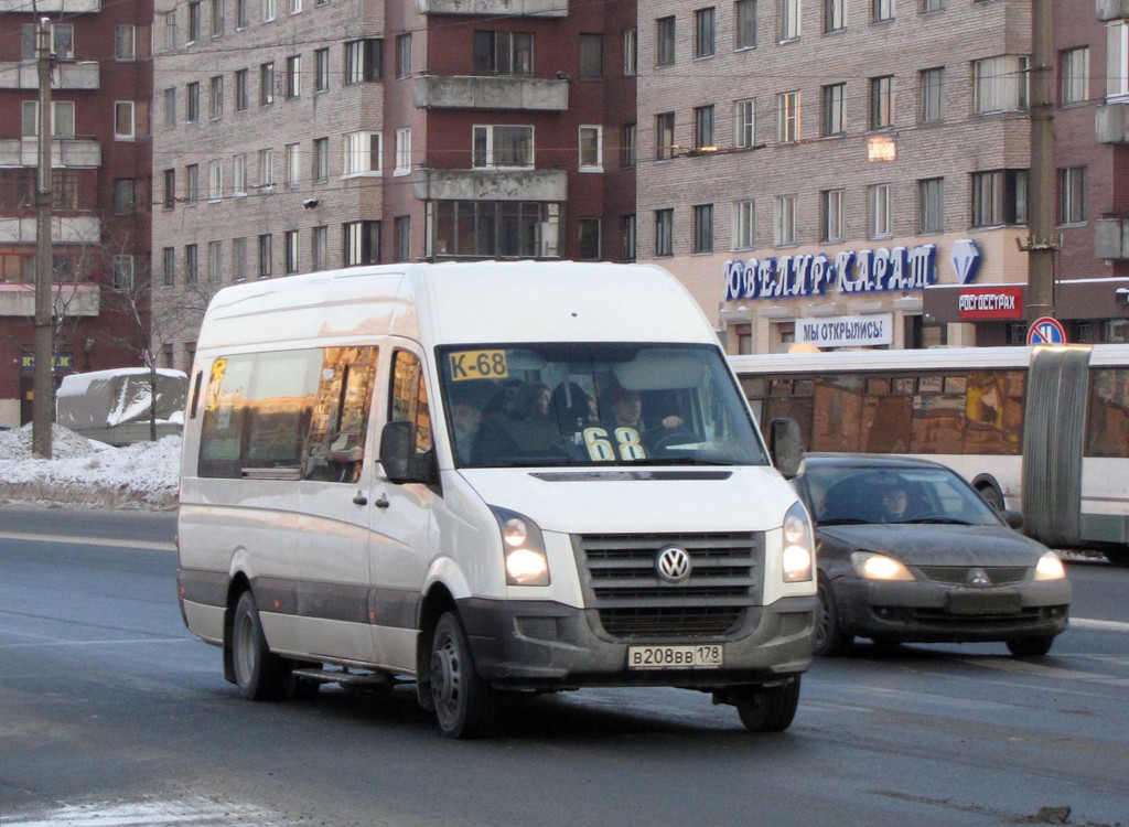 Санкт-Петербург, БТД-2219 (Volkswagen Crafter) № В 208 ВВ 178