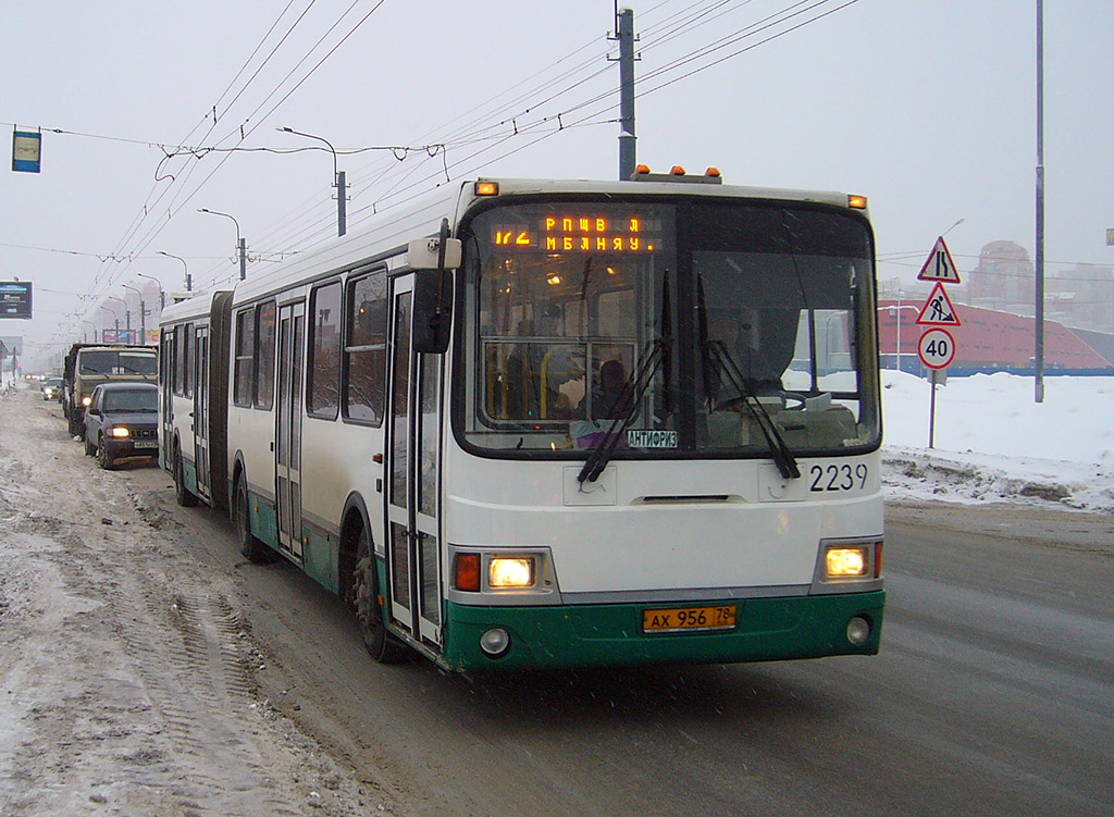 Санкт-Петербург, ЛиАЗ-6212.00 № 2239