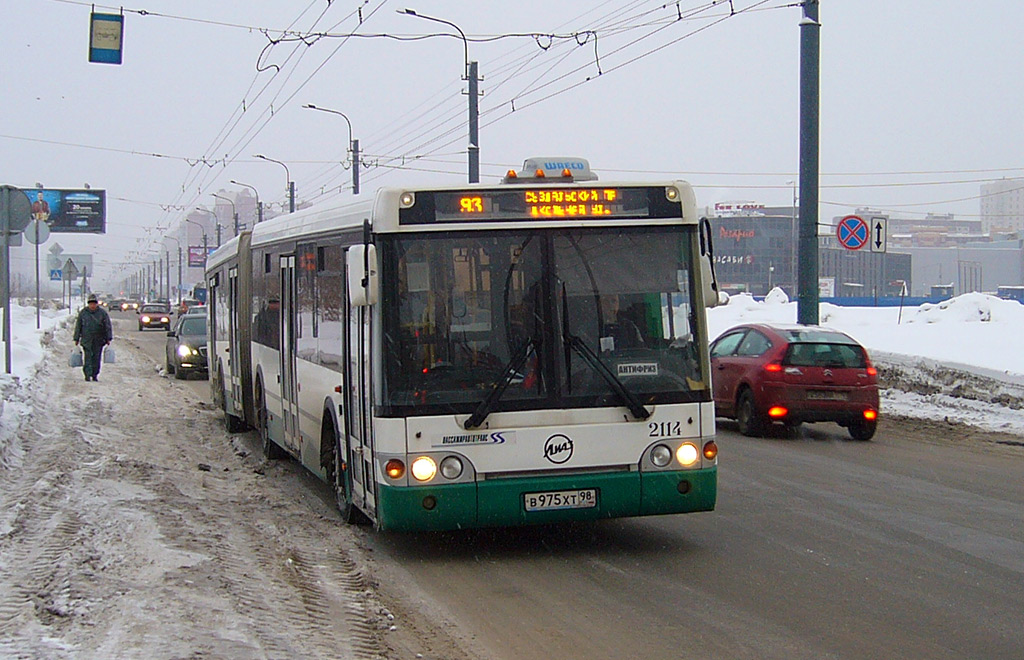 Санкт-Петербург, ЛиАЗ-6213.20 № 2114