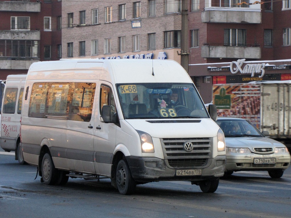 Санкт-Петербург, БТД-2219 (Volkswagen Crafter) № В 214 ВВ 178