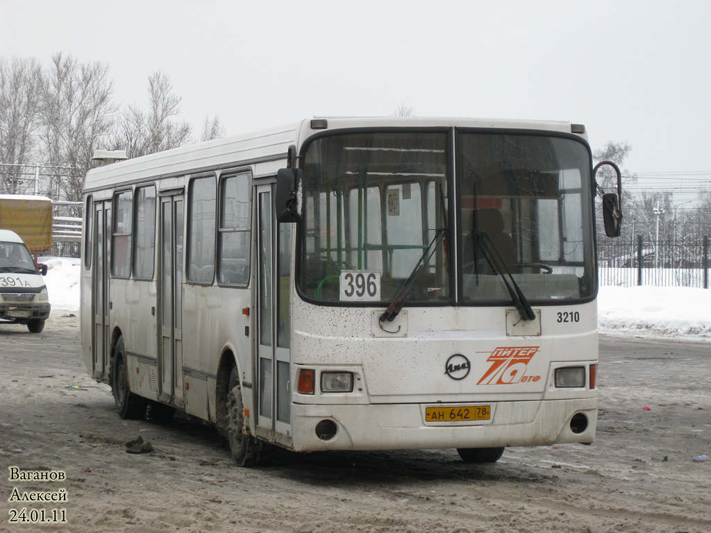 Санкт-Петербург, ЛиАЗ-5256.26 № 3210