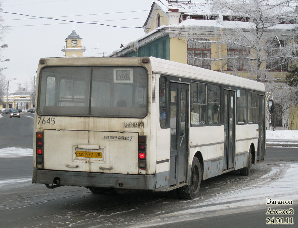 Санкт-Петербург, ЛиАЗ-5256.00 № 7645