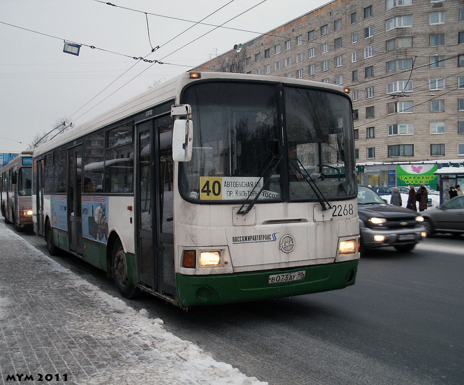 Санкт-Петербург, ЛиАЗ-5256.25 № 2268