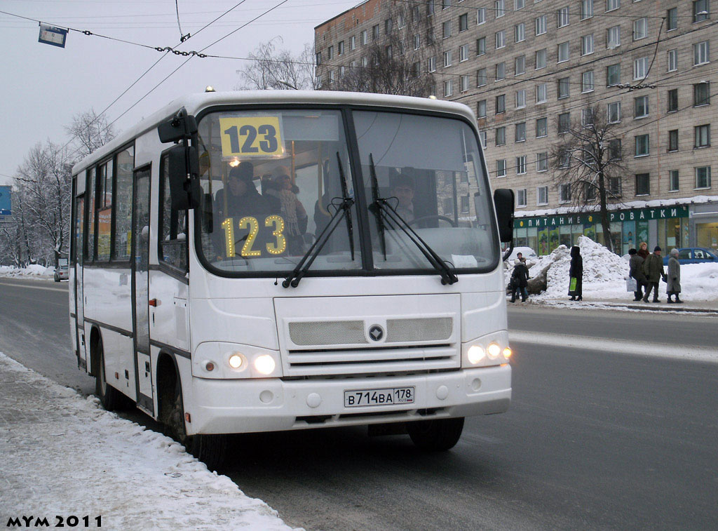 Санкт-Петербург, ПАЗ-320402-03 № 109