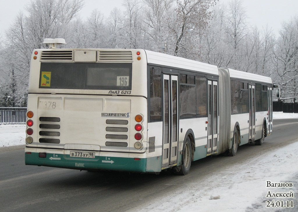 Санкт-Петербург, ЛиАЗ-6213.20 № 7378