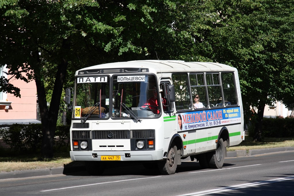 Томская область, ПАЗ-32054 № АА 447 70