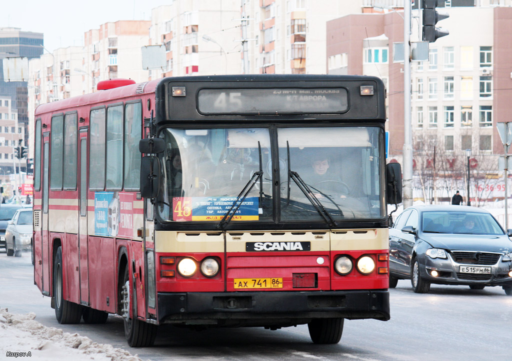 Khanty-Mansi AO, Scania CN113CLB № АХ 741 86